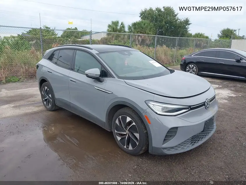 VOLKSWAGEN ID.4 2021, VIN WVGTMPE29MP057617