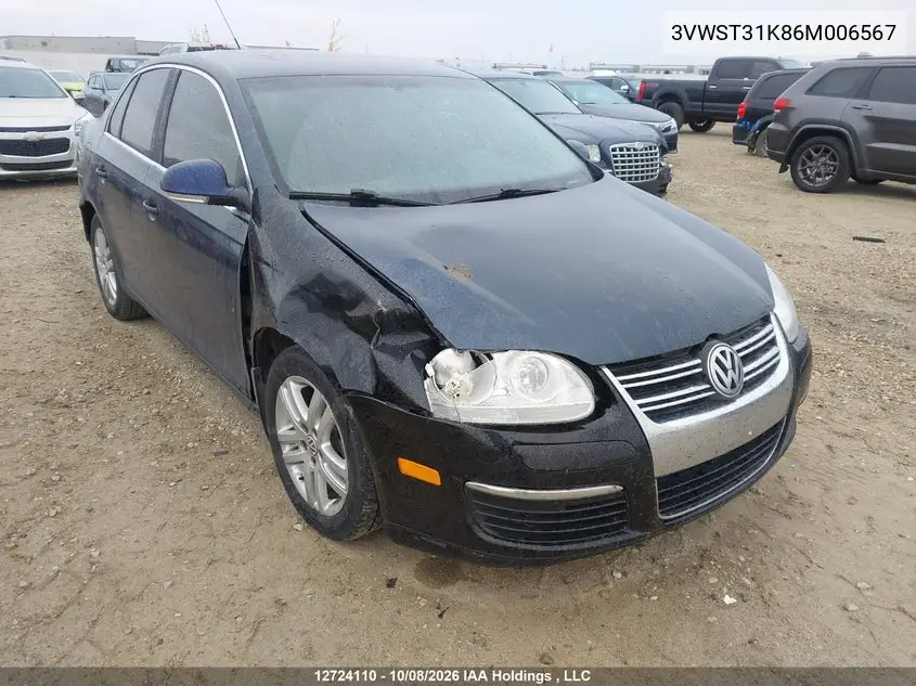 2000 VOLKSWAGEN JETTA VIN 3VWST31K86M006567 — фото 6