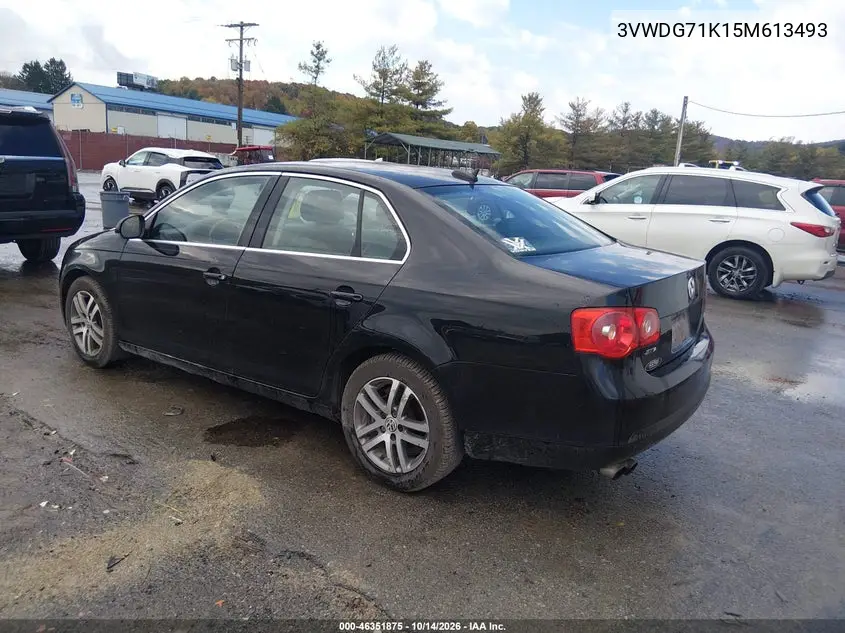 2005 VOLKSWAGEN JETTA VIN 3VWDG71K15M613493 — фото 3