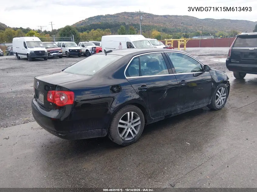 2005 VOLKSWAGEN JETTA VIN 3VWDG71K15M613493 — фото 4