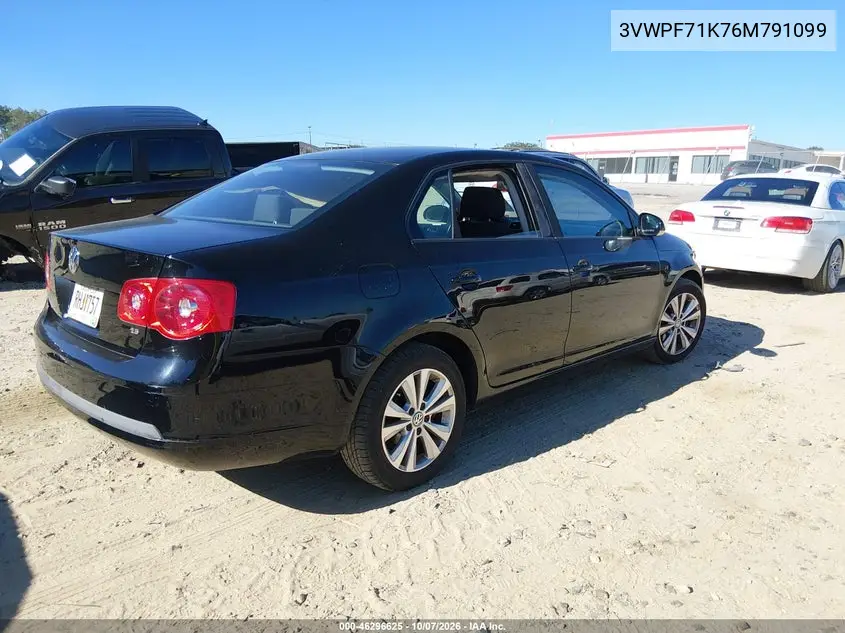 2006 VOLKSWAGEN JETTA VIN 3VWPF71K76M791099 — фото 4