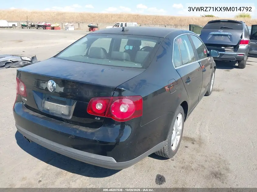 2009 VOLKSWAGEN JETTA VIN 3VWRZ71KX9M014792 — фото 4