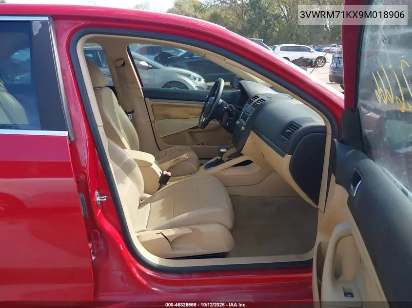 2009 VOLKSWAGEN JETTA VIN 3VWRM71KX9M018906 — фото 5