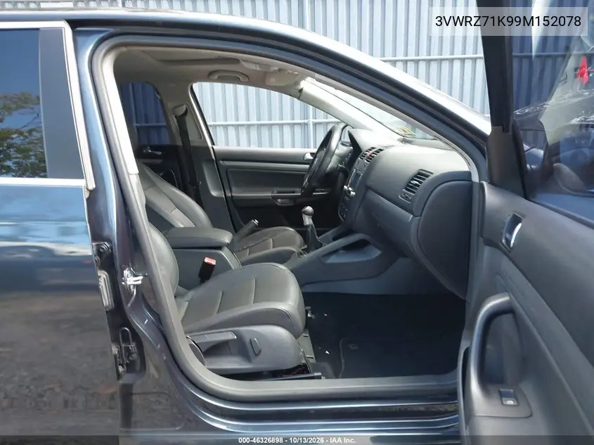 2009 VOLKSWAGEN JETTA VIN 3VWRZ71K99M152078 — фото 5