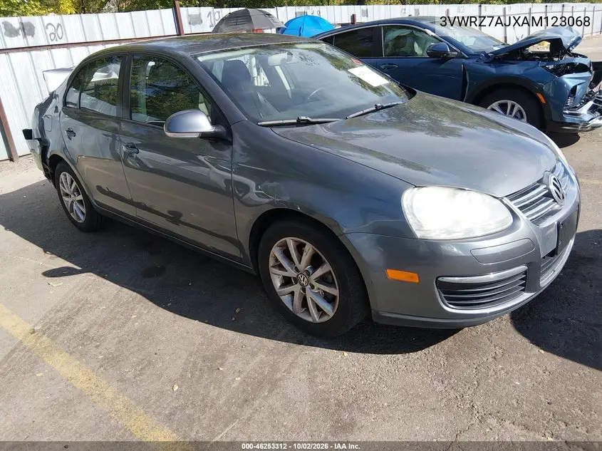 VOLKSWAGEN JETTA 2010, VIN 3VWRZ7AJXAM123068