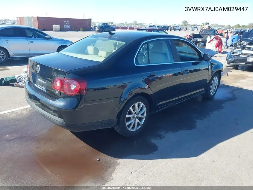 2010 VOLKSWAGEN JETTA VIN 3VWRX7AJ0AM029447 — фото 4