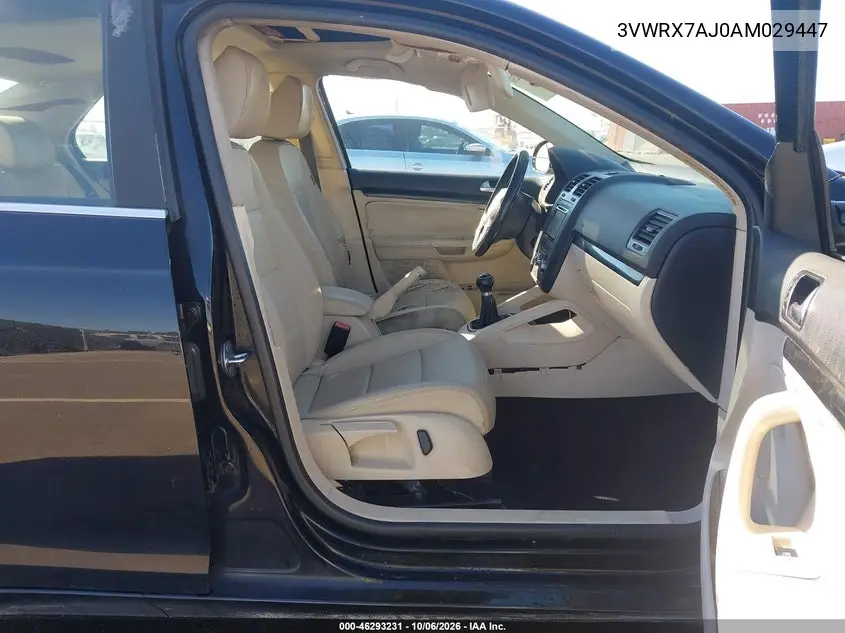 2010 VOLKSWAGEN JETTA VIN 3VWRX7AJ0AM029447 — фото 5