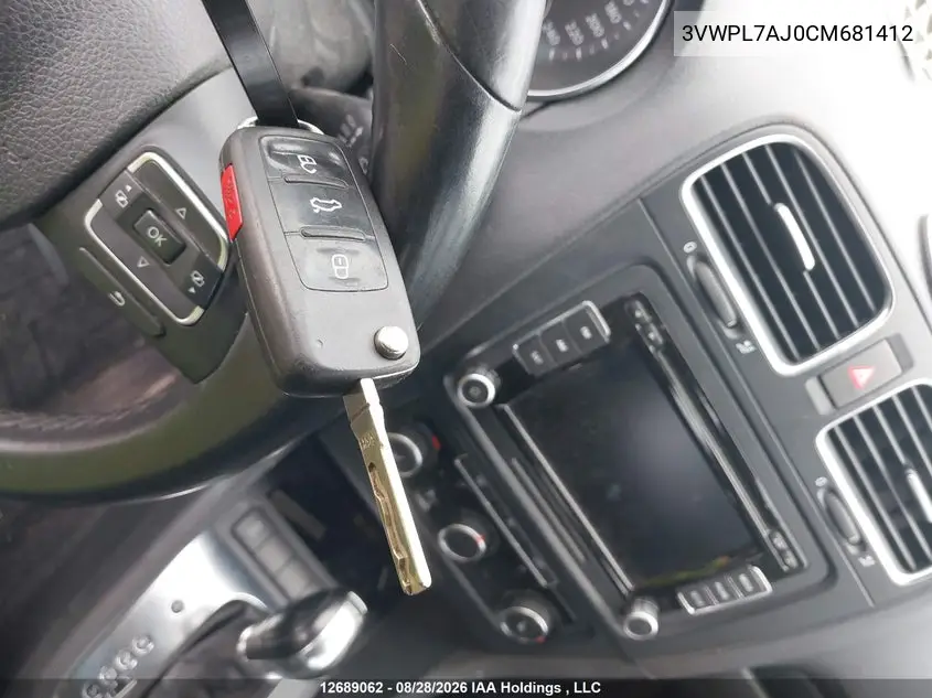 2012 VOLKSWAGEN JETTA VIN 3VWPL7AJ0CM681412 — фото 11