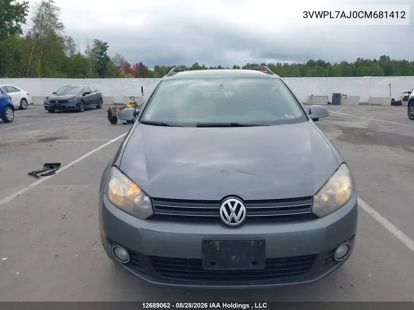 2012 VOLKSWAGEN JETTA VIN 3VWPL7AJ0CM681412 — фото 13