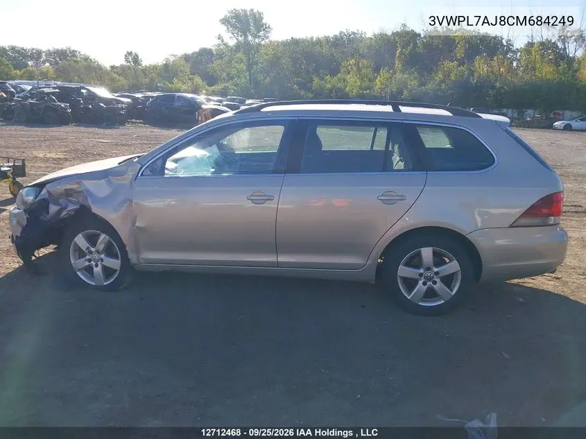 2012 VOLKSWAGEN JETTA VIN 3VWPL7AJ8CM684249 — фото 14