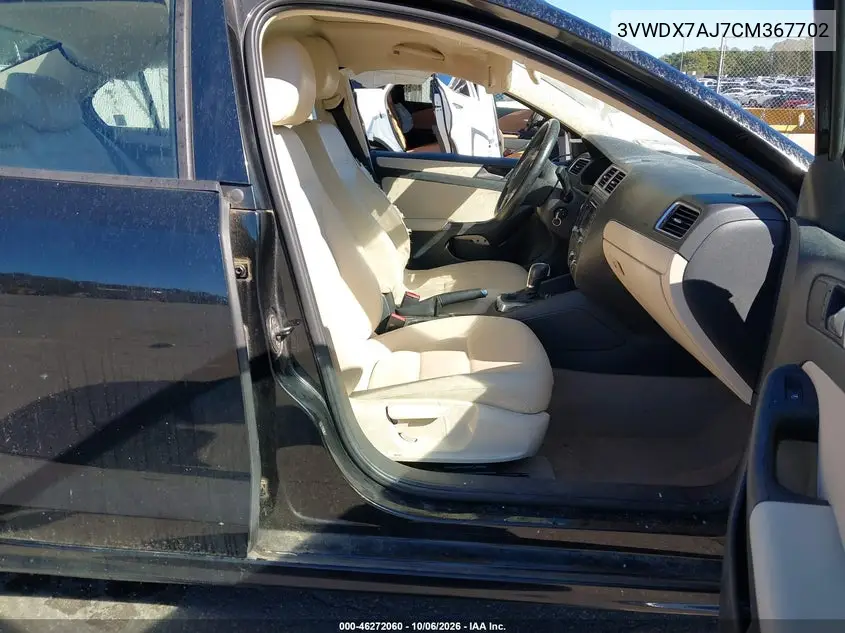 2012 VOLKSWAGEN JETTA VIN 3VWDX7AJ7CM367702 — фото 5