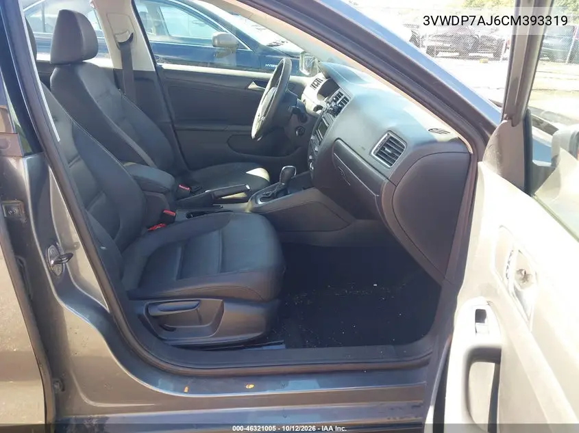 2012 VOLKSWAGEN JETTA VIN 3VWDP7AJ6CM393319 — фото 5