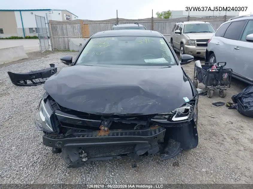 2013 VOLKSWAGEN JETTA VIN 3VW637AJ5DM240307 — фото 11