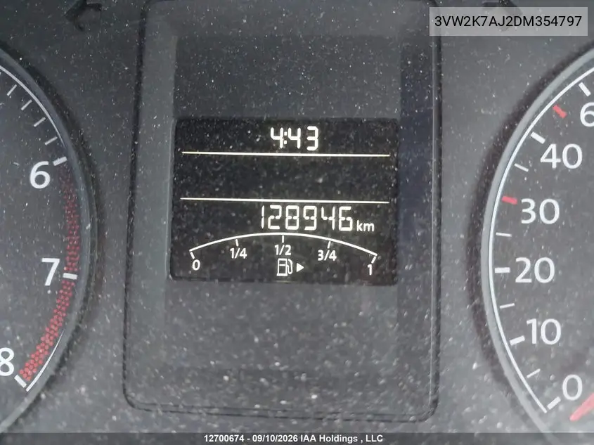 2013 VOLKSWAGEN JETTA VIN 3VW2K7AJ2DM354797 — фото 15
