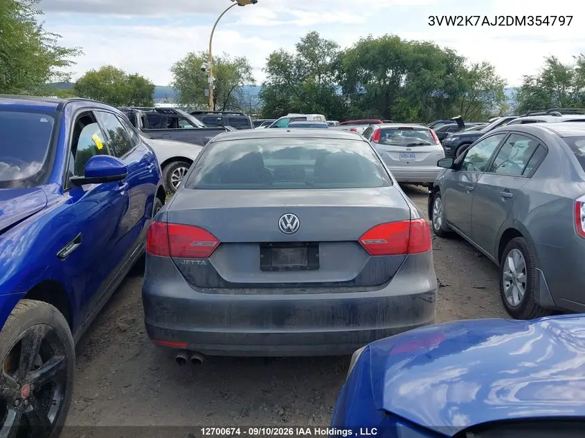 2013 VOLKSWAGEN JETTA VIN 3VW2K7AJ2DM354797 — фото 16