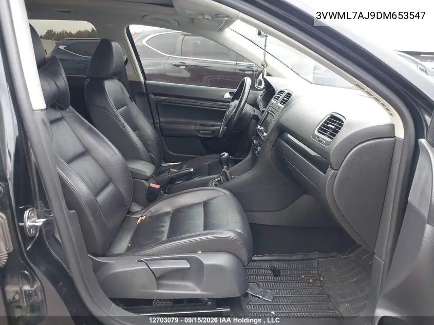 2013 VOLKSWAGEN JETTA VIN 3VWML7AJ9DM653547 — фото 5