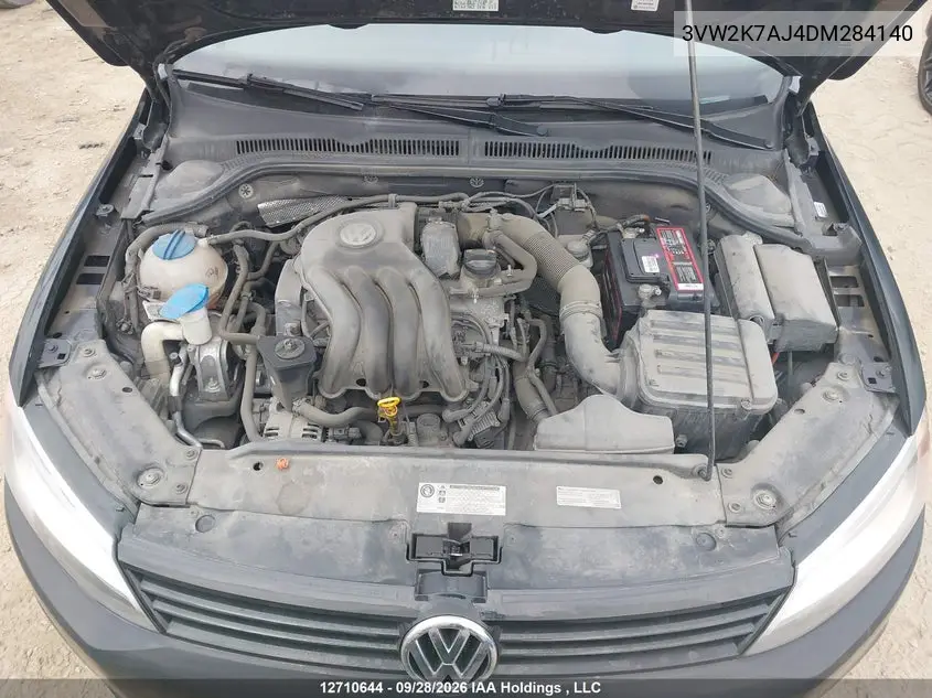 2013 VOLKSWAGEN JETTA VIN 3VW2K7AJ4DM284140 — фото 10