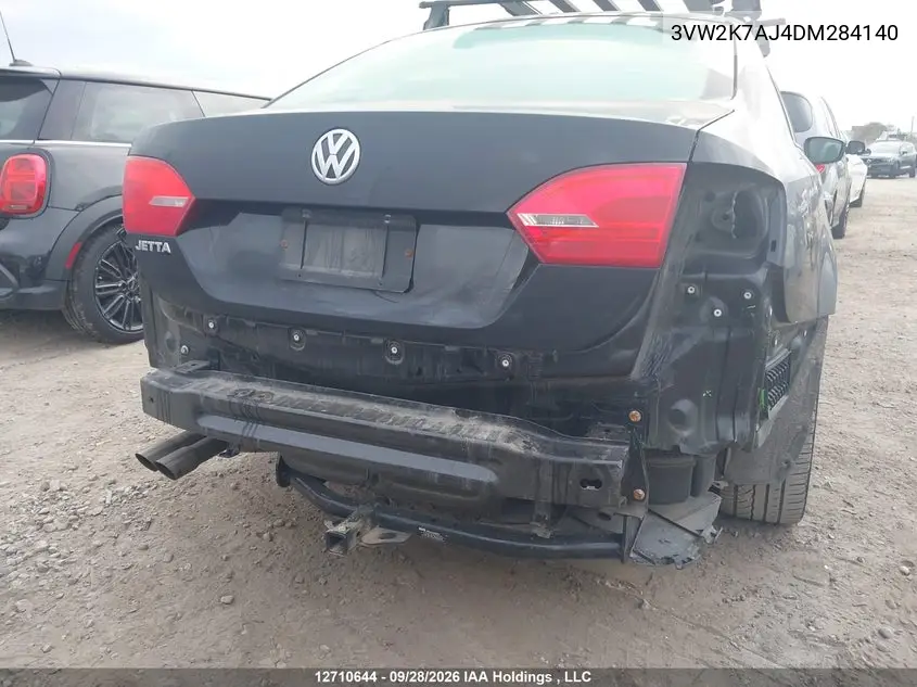 2013 VOLKSWAGEN JETTA VIN 3VW2K7AJ4DM284140 — фото 6