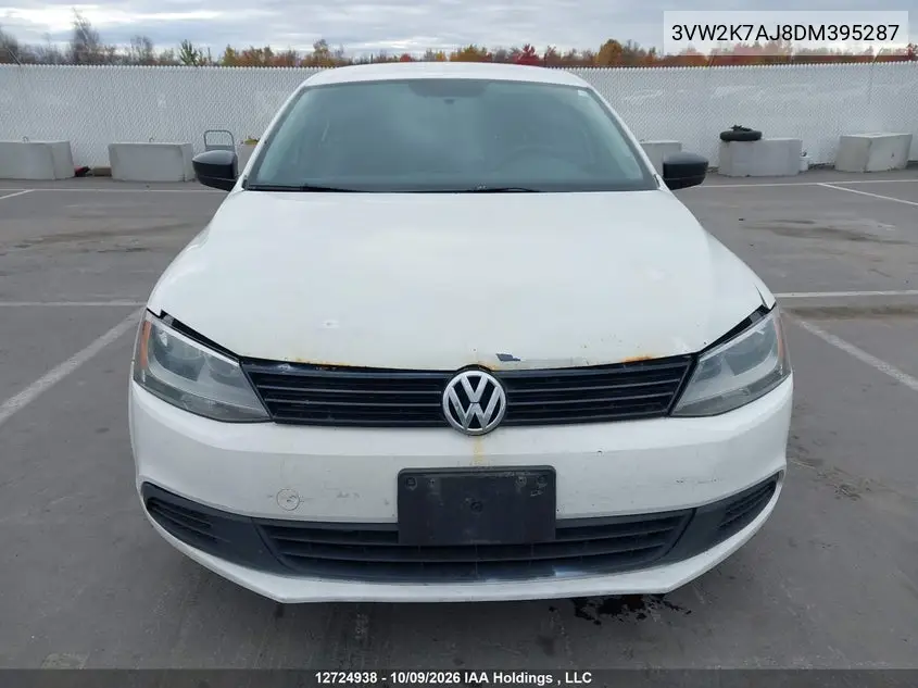 2013 VOLKSWAGEN JETTA VIN 3VW2K7AJ8DM395287 — фото 12