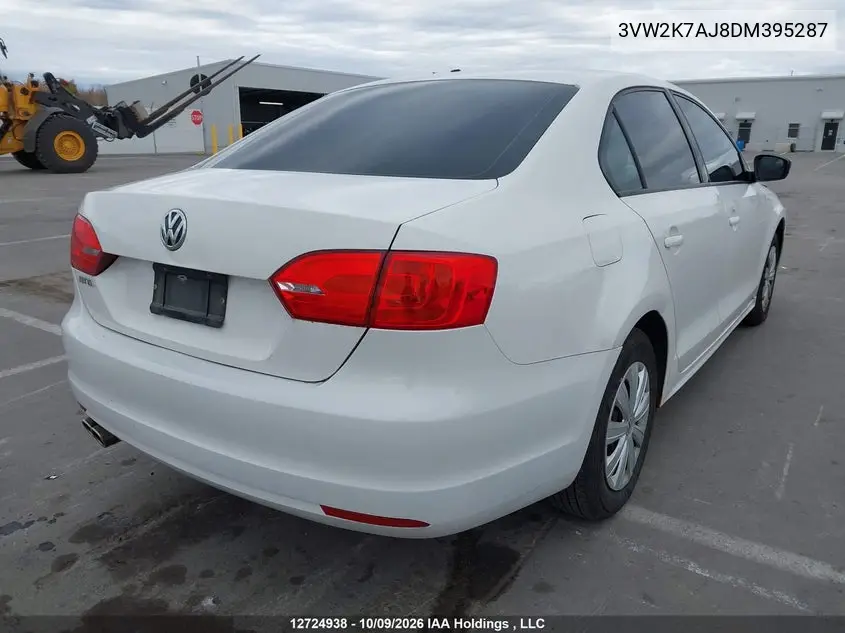2013 VOLKSWAGEN JETTA VIN 3VW2K7AJ8DM395287 — фото 4