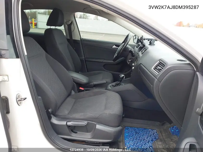 2013 VOLKSWAGEN JETTA VIN 3VW2K7AJ8DM395287 — фото 5