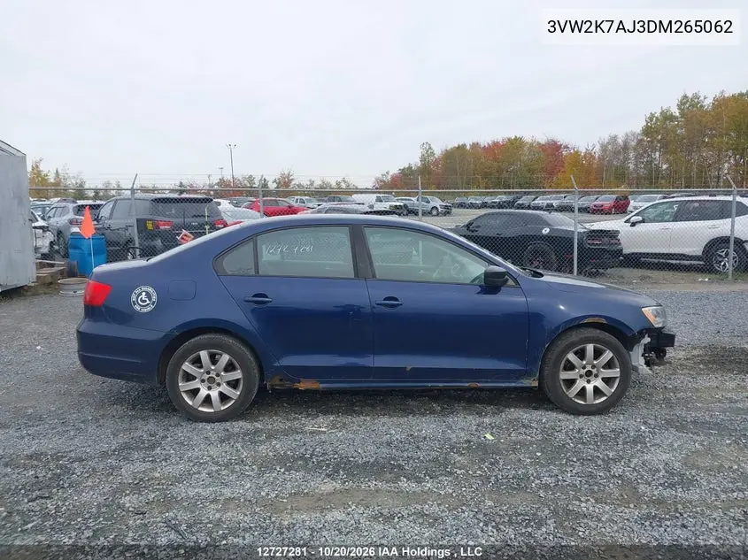 2013 VOLKSWAGEN JETTA VIN 3VW2K7AJ3DM265062 — фото 14