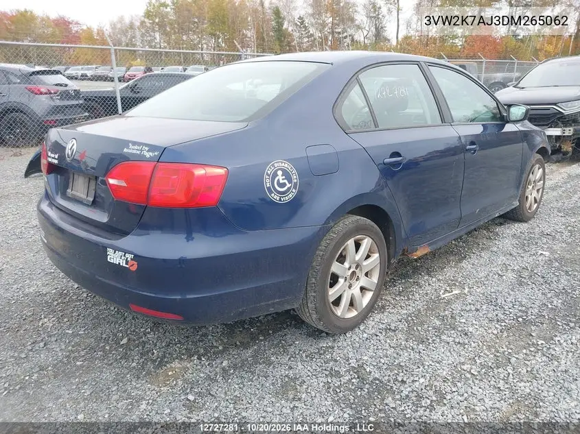 2013 VOLKSWAGEN JETTA VIN 3VW2K7AJ3DM265062 — фото 4