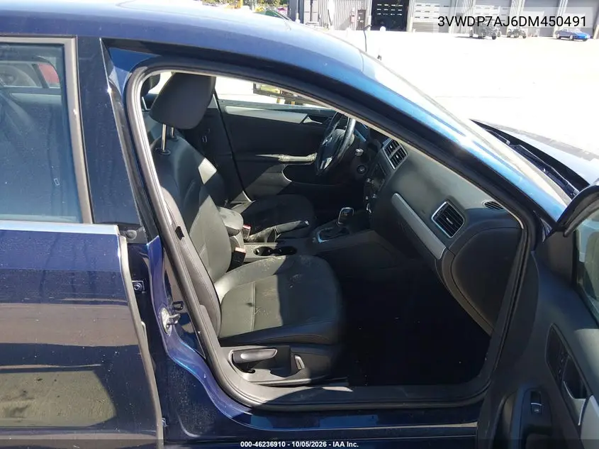 2013 VOLKSWAGEN JETTA VIN 3VWDP7AJ6DM450491 — фото 5