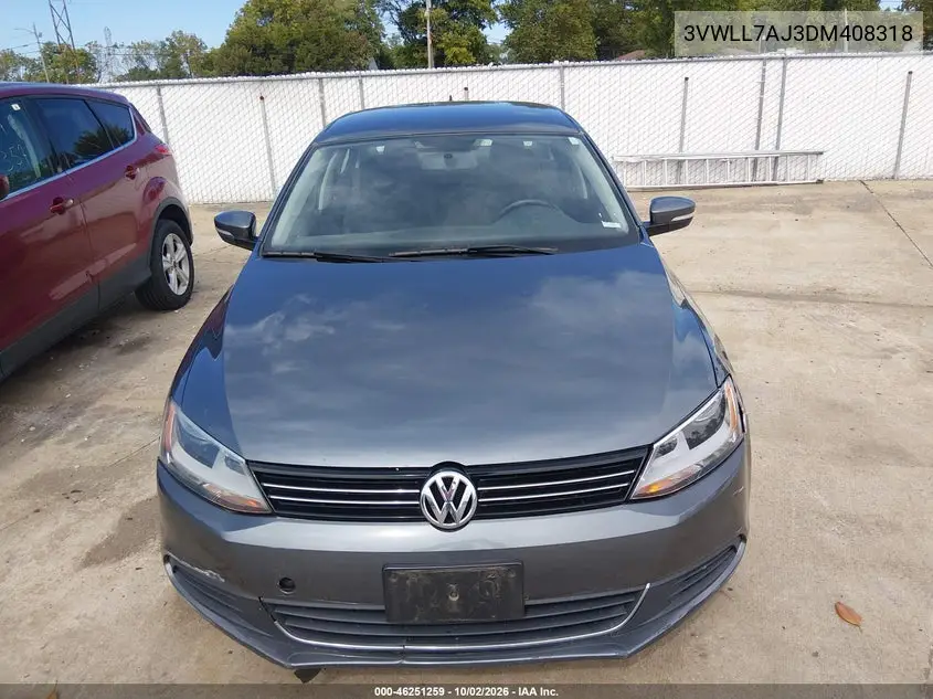 2013 VOLKSWAGEN JETTA VIN 3VWLL7AJ3DM408318 — фото 11