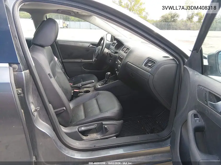 2013 VOLKSWAGEN JETTA VIN 3VWLL7AJ3DM408318 — фото 4