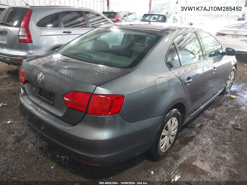 2013 VOLKSWAGEN JETTA VIN 3VW1K7AJ1DM285452 — фото 4
