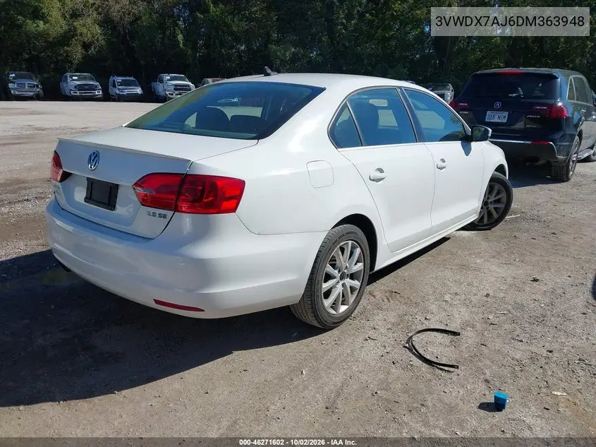 2013 VOLKSWAGEN JETTA VIN 3VWDX7AJ6DM363948 — фото 4