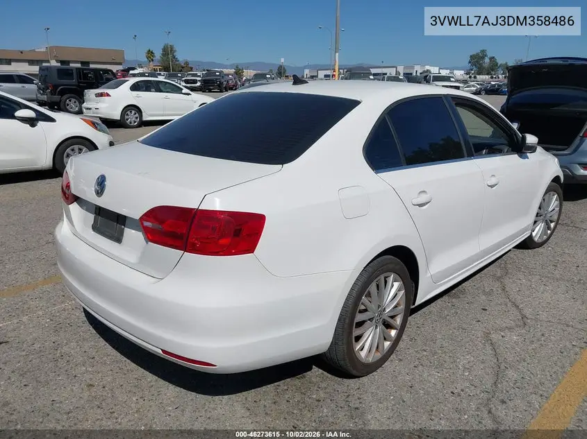 2013 VOLKSWAGEN JETTA VIN 3VWLL7AJ3DM358486 — фото 4