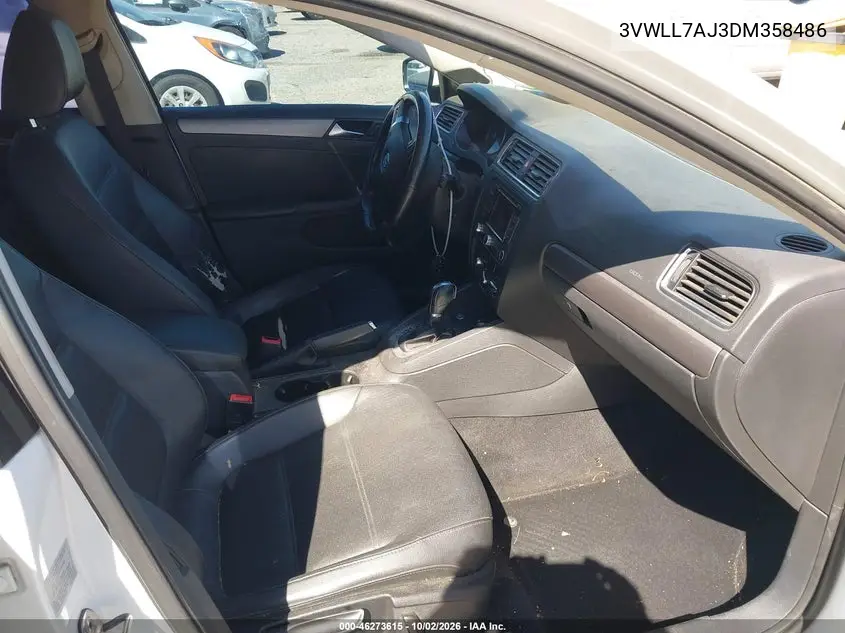 2013 VOLKSWAGEN JETTA VIN 3VWLL7AJ3DM358486 — фото 5