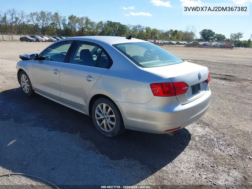 2013 VOLKSWAGEN JETTA VIN 3VWDX7AJ2DM367382 — фото 3