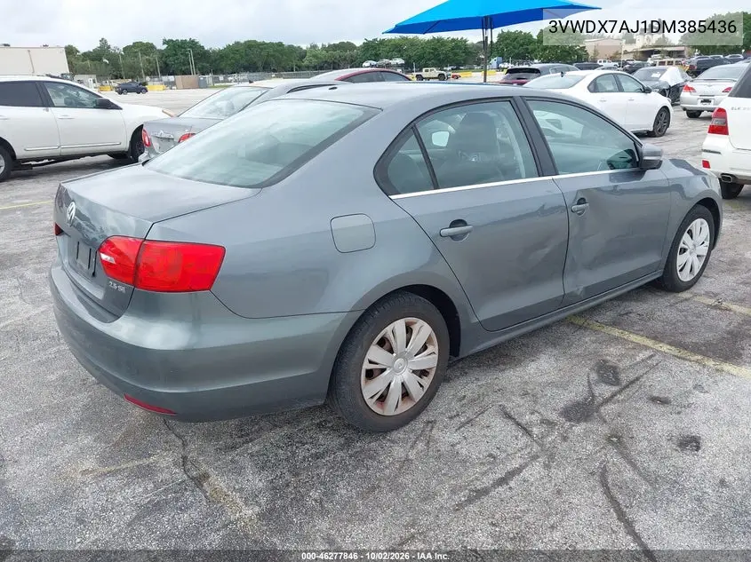 2013 VOLKSWAGEN JETTA VIN 3VWDX7AJ1DM385436 — фото 4