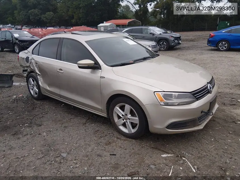VOLKSWAGEN JETTA 2013, VIN 3VWLL7AJ2DM298300