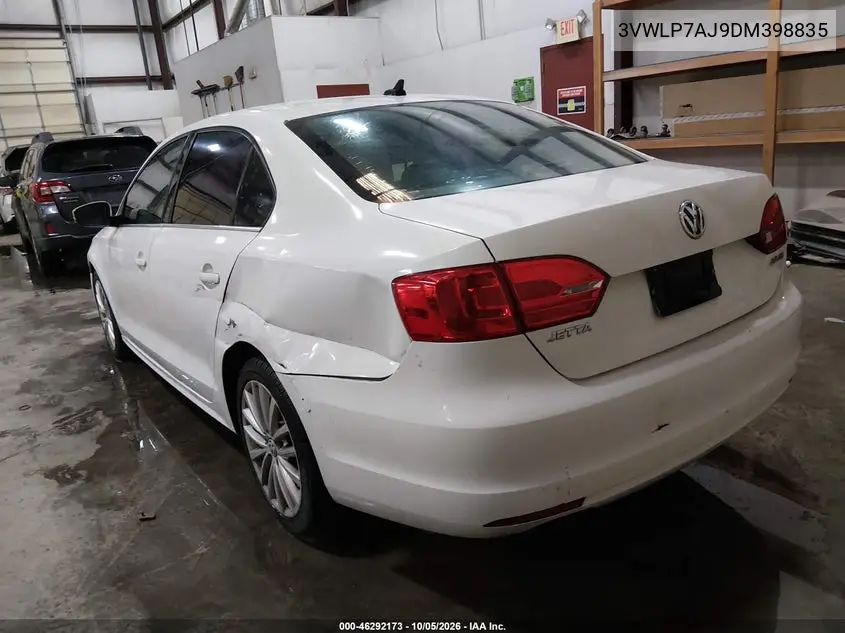 2013 VOLKSWAGEN JETTA VIN 3VWLP7AJ9DM398835 — фото 3