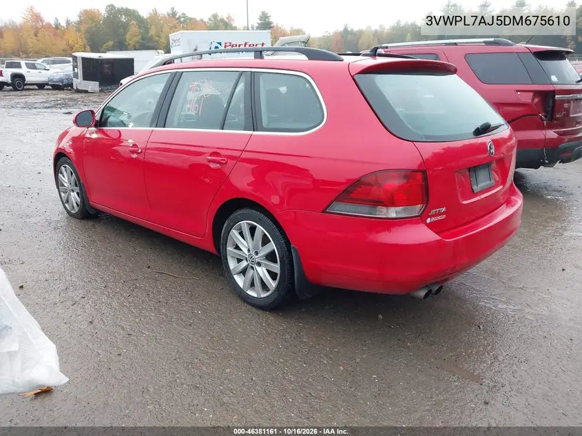 2013 VOLKSWAGEN JETTA VIN 3VWPL7AJ5DM675610 — фото 3