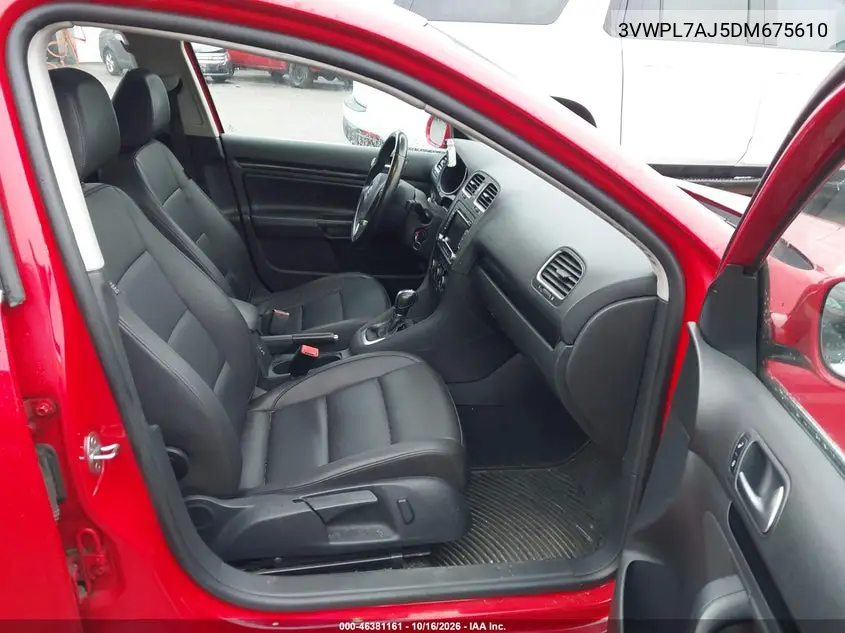 2013 VOLKSWAGEN JETTA VIN 3VWPL7AJ5DM675610 — фото 5