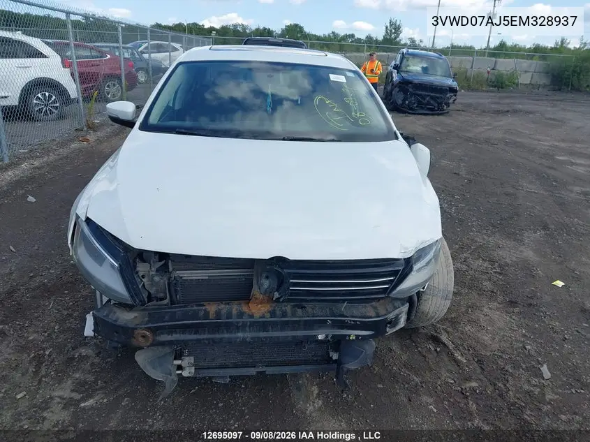 2014 VOLKSWAGEN JETTA VIN 3VWD07AJ5EM328937 — фото 12