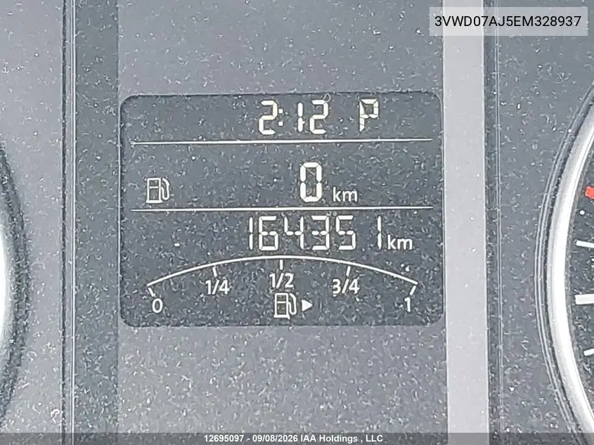 2014 VOLKSWAGEN JETTA VIN 3VWD07AJ5EM328937 — фото 15