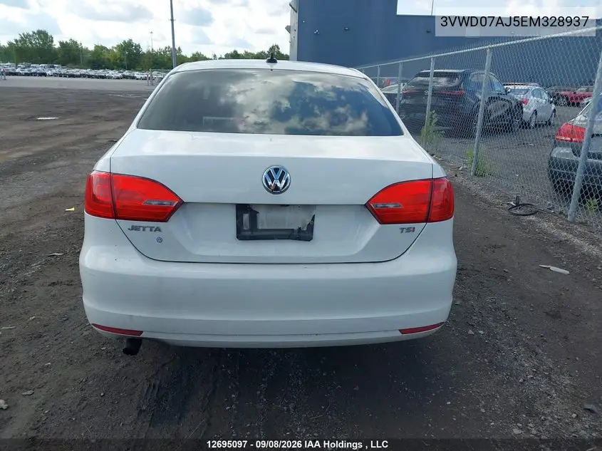 2014 VOLKSWAGEN JETTA VIN 3VWD07AJ5EM328937 — фото 16