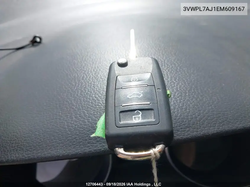 2014 VOLKSWAGEN JETTA VIN 3VWPL7AJ1EM609167 — фото 11