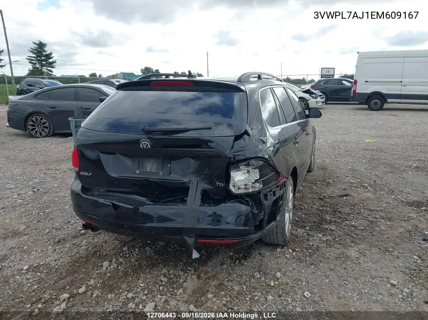 2014 VOLKSWAGEN JETTA VIN 3VWPL7AJ1EM609167 — фото 4