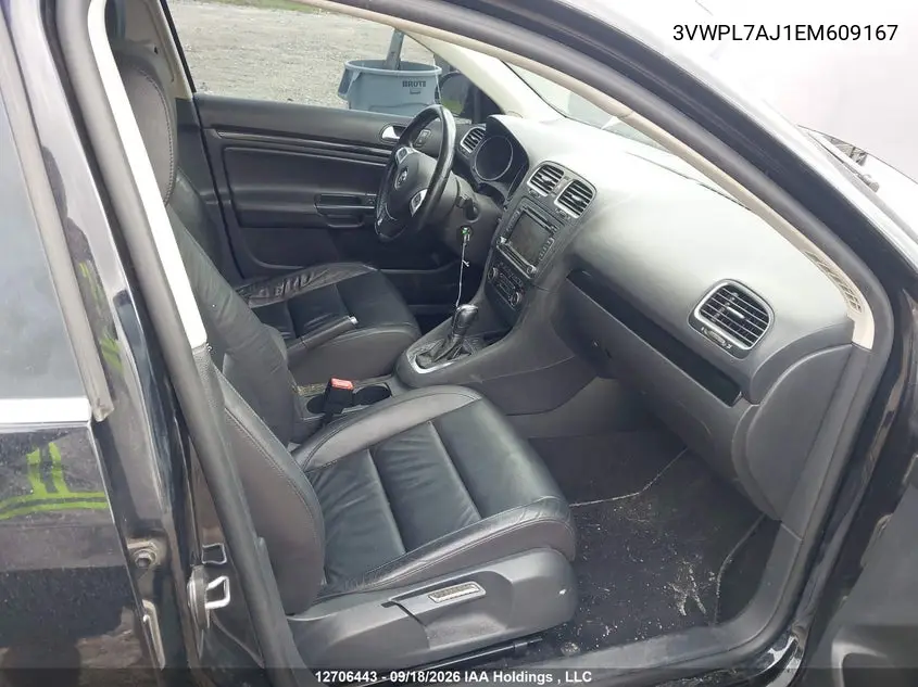 2014 VOLKSWAGEN JETTA VIN 3VWPL7AJ1EM609167 — фото 5