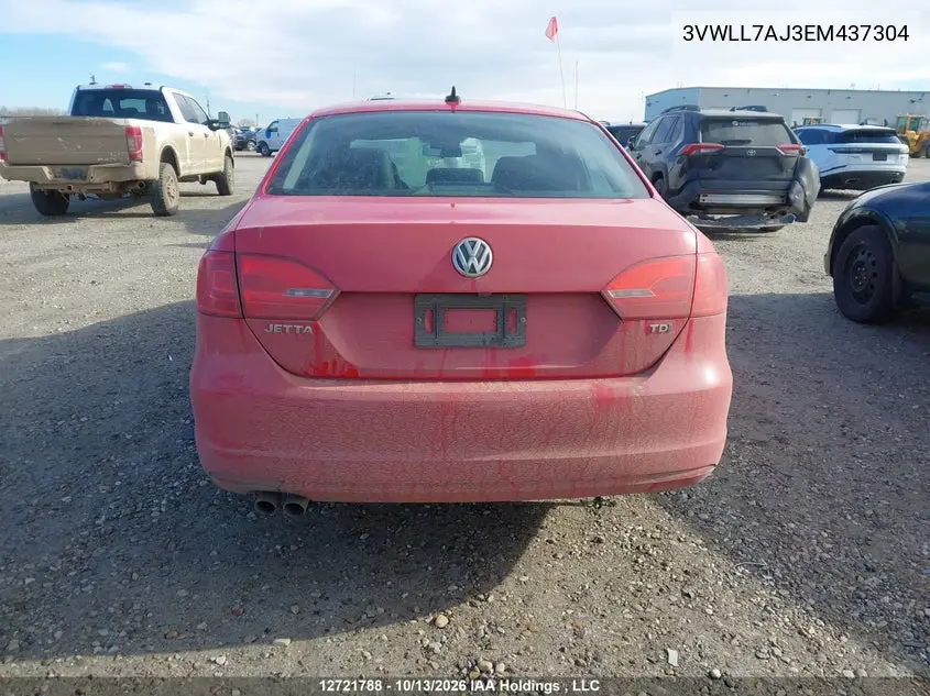 2014 VOLKSWAGEN JETTA VIN 3VWLL7AJ3EM437304 — фото 17