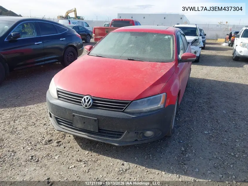 2014 VOLKSWAGEN JETTA VIN 3VWLL7AJ3EM437304 — фото 6