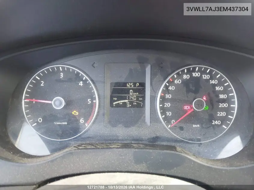 2014 VOLKSWAGEN JETTA VIN 3VWLL7AJ3EM437304 — фото 7