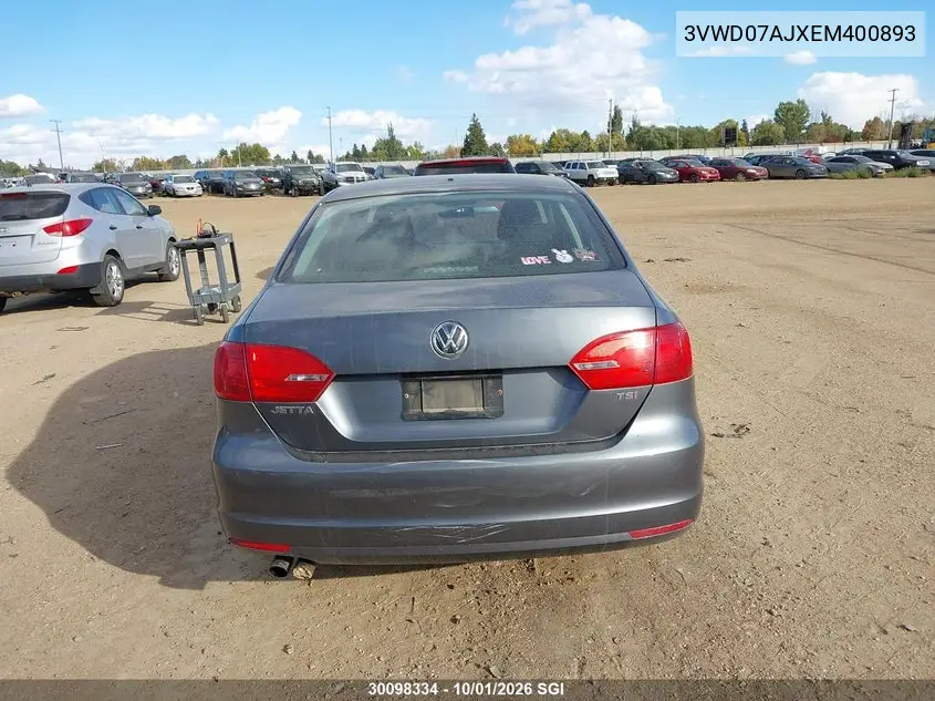 2014 VOLKSWAGEN JETTA VIN 3VWD07AJXEM400893 — фото 16